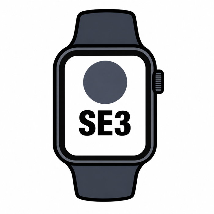 Apple Watch SE 3 GPS Cellular 40mm Aluminio Medianoche Correa Azul Marino S/M Apple Watch SE 3 GPS Cellular 40mm Aluminio Medianoche Correa Azul Marino S/M